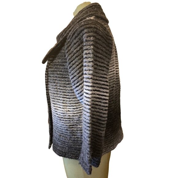NWT AVA Women's Swing Sweater Black and Grey Size Small - Picture 2 of 9